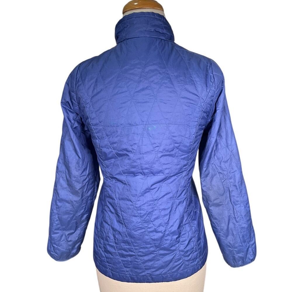 Patagonia Girls Kids Large 12 Quilted Jacket Blue Purple Lightweight Puffer Y2K - Picture 3 of 14